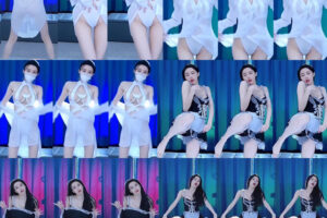 【CC 白妖妖】土豪千元定制热舞！连体内衣 透视 女仆热舞 (2V/14分34)