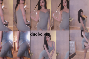 『虎牙 猫崽崽』高开叉紧身长裙 包裹极品身躯 露内骚舞(2V/4分41)