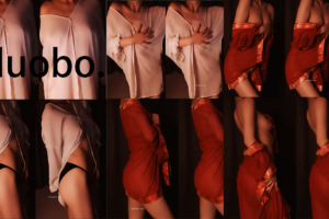 【斗鱼 何成琳】重磅万元大尺定制！透视脱衣 十足风情！(2V/5分47)