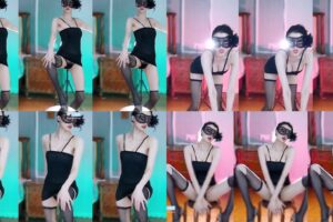 【CC BYY】千元群新增 大尺定制热舞！情趣丁字 黑色透视森林！(1V/6分20)