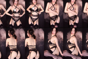 【虎牙 虞美儿】万元大尺内衣定制热舞 情趣吊带露内 爆乳翘臀 走光抖抖抖 超顶！原版无水(1V/3分26)