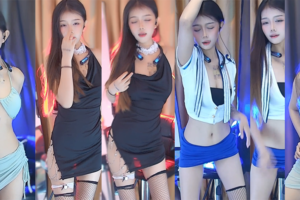 【CC苏南南】付费群定制骚舞尺度 制服漏内 （3V/ 8分）