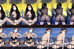 【CC 长腿尤物白妖妖 】新增超大尺高级定制热舞顶级长腿尤物 血滴子乳贴+极致透视！超高规格超顶！(6V/41分55)