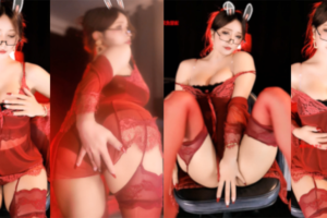 【CC丸子超凶】 付费群定制骚诱 情趣嗨丝 8分22