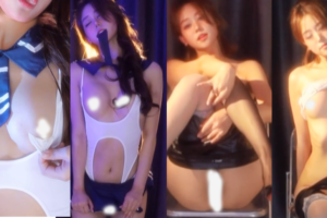 不好看删我脸系列【CC丨胡椒】 土豪高价定制骚舞大尺度 极限丁字露三点 （2V/ 7分03）不定时删除