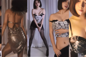 【虎牙 小野马】高颜巨乳 露半奶抖胸舞 抖成球 口吐白浆（4V/10分59）