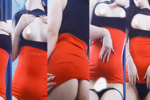 会员免费福利【CC丨嘉尚七秒秒】 土豪高价定制骚舞大尺度 情趣丁字露双葡（1V /6分28）不定时删除