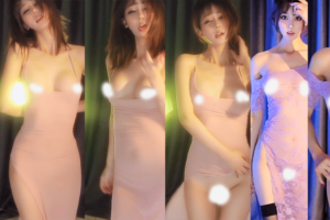 【CC丨胡椒】 付费群定制骚舞大尺度 漏三点（ 2V/ 7分29）不定时删除