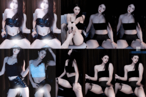 【网易CC 冰淇淋】大尺情趣露内 镂空透视森林定制热舞 (6V/31分59)