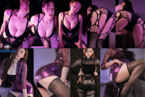 会员免费【斗鱼 黎一】大尺内衣乳贴定制热舞 精油爆乳超带感表情抖胸顶臀 揉胸插胸！(3V/13分58)