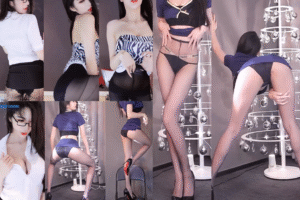 【虎牙车老板】土豪高价大尺定制表情热舞！完美身材夺命黑丝长腿 爆乳抖胸 喷血顶臀花样露内！(4V/18分27)