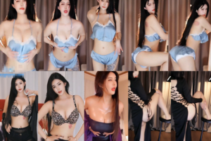 会员免费福利【网易CC 依阳baby】大尺内衣定制热舞 美艳御姐低胸爆乳 镂空侧开裙抖胸顶臀！(5V/24分31)