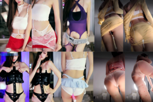 【注册试看】【VV星球 XX 塔米米】高颜值小美女情趣露内劲爆热舞 诱人浑圆PP顶臀！(10V/24分31)