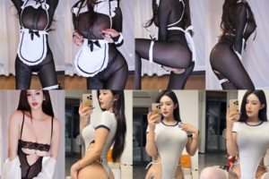 会员免费福利【网易CC 依阳baby】大尺乳贴定制热舞 通体透视黑丝 肥美死库水丁字翘臀！(3V/10分16)